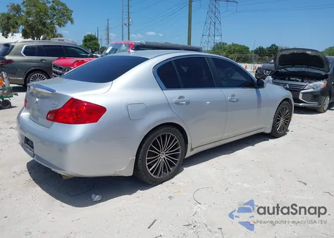 2013 Infiniti G37 Base z USA, uszkodzony, nr VIN JN1CV6AP5DM720926